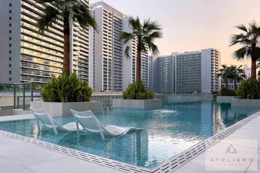 Luxury One-Bedroom Apartment with Burj Khalifa View at Sterling - Image 44