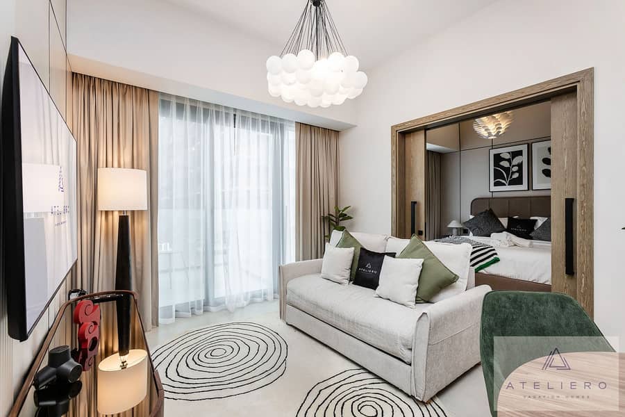 Stylish One-bedroom Apartment at Damac Hills Golf Gate