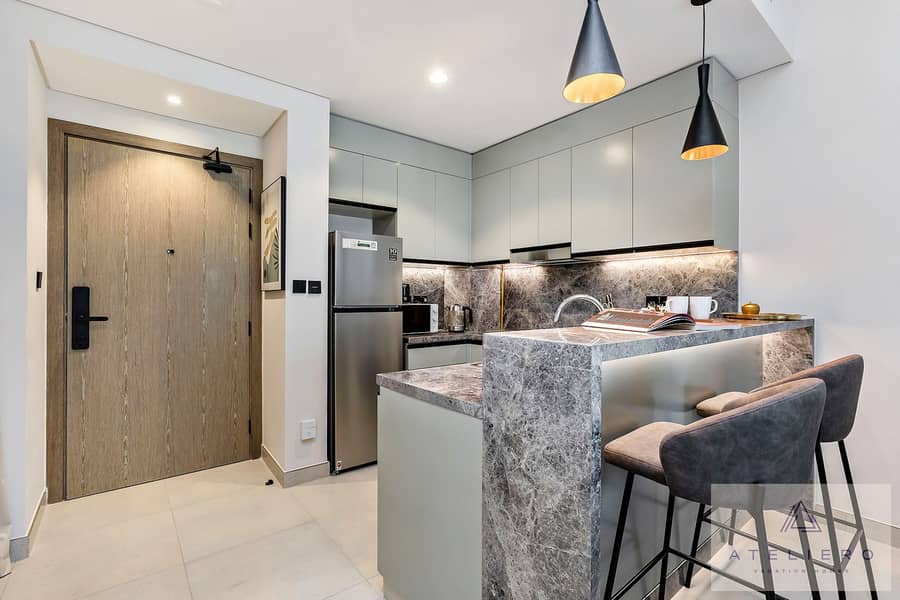 Stylish One-bedroom Apartment at Damac Hills Golf Gate - Image 12