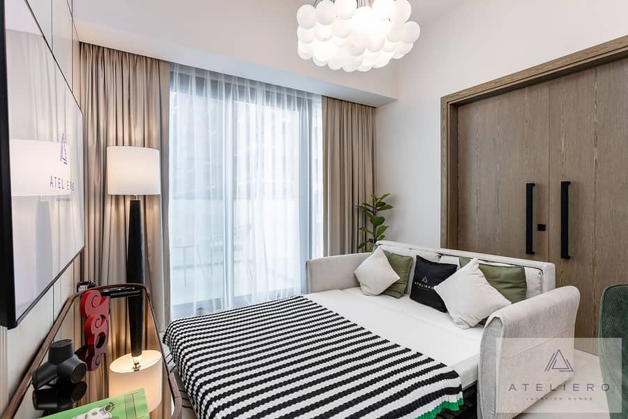 Stylish One-bedroom Apartment at Damac Hills Golf Gate - Image 14
