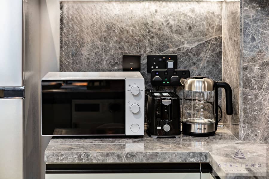 Stylish One-bedroom Apartment at Damac Hills Golf Gate - Image 22