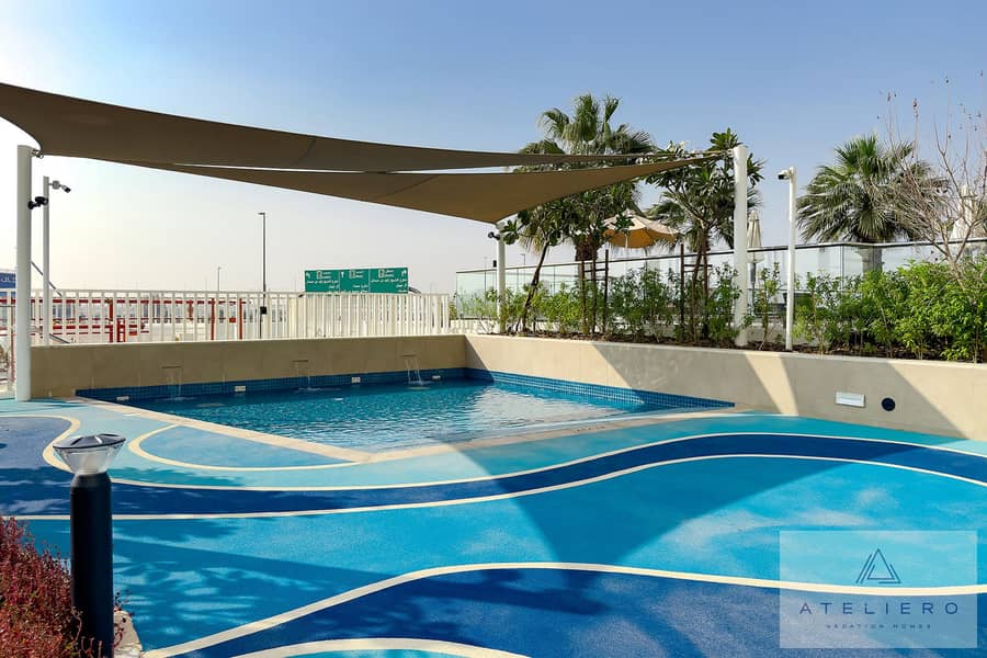 Stylish One-bedroom Apartment at Damac Hills Golf Gate - Image 29