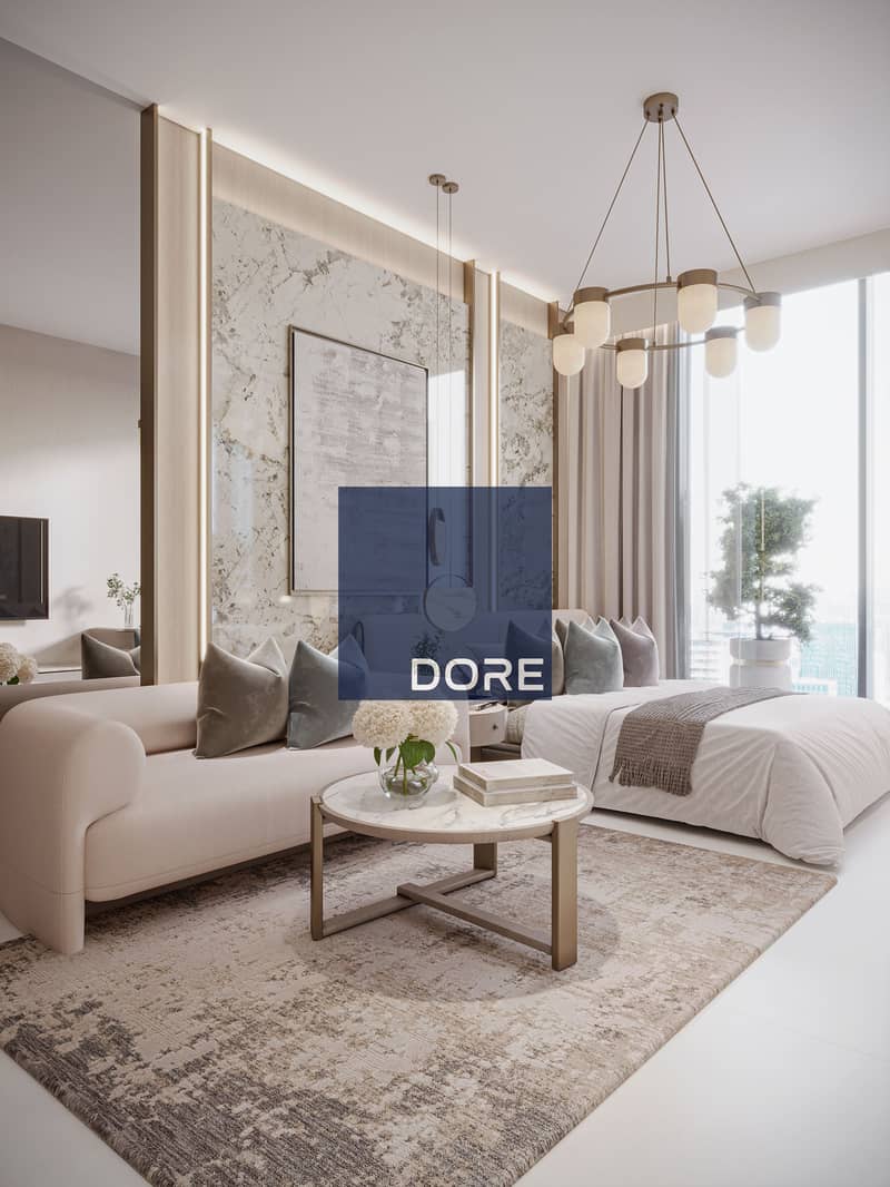 Stylish Studio | Modern Design | Townhouse View