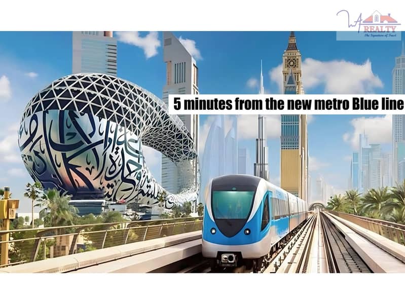 Spacious Studio Apartment with Balcony | The Maiden Res Warsan Fourth