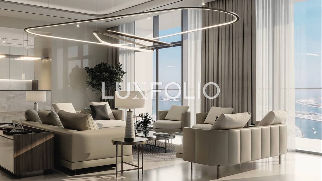 HIGHEST FLOOR | FULL PALM AND SEA VIEW | PAYMENT PLAN | HANDOVER 2027