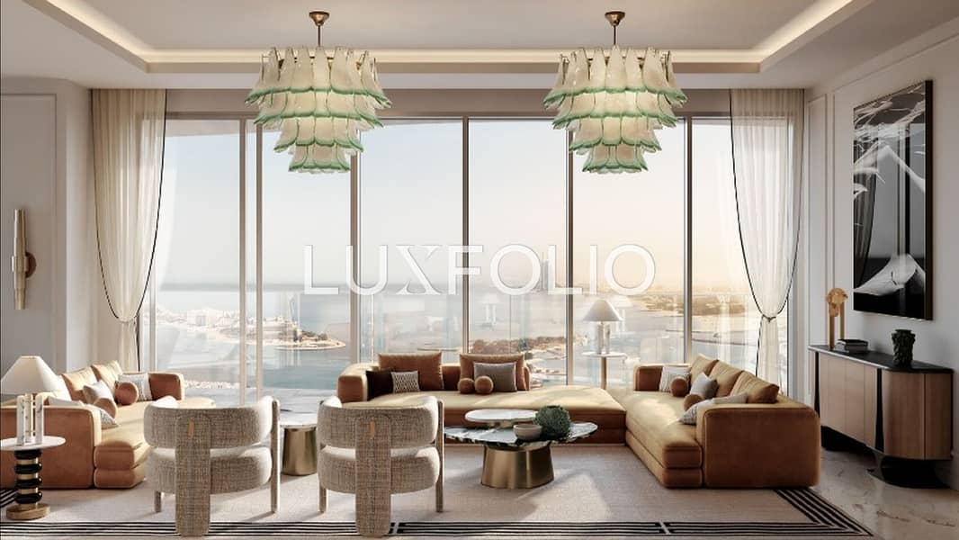 VERY HIGH FLOOR | ICONIC PALM & MARINA SKYLINE VIEWS | EXPAND INTO PENTHOUSE