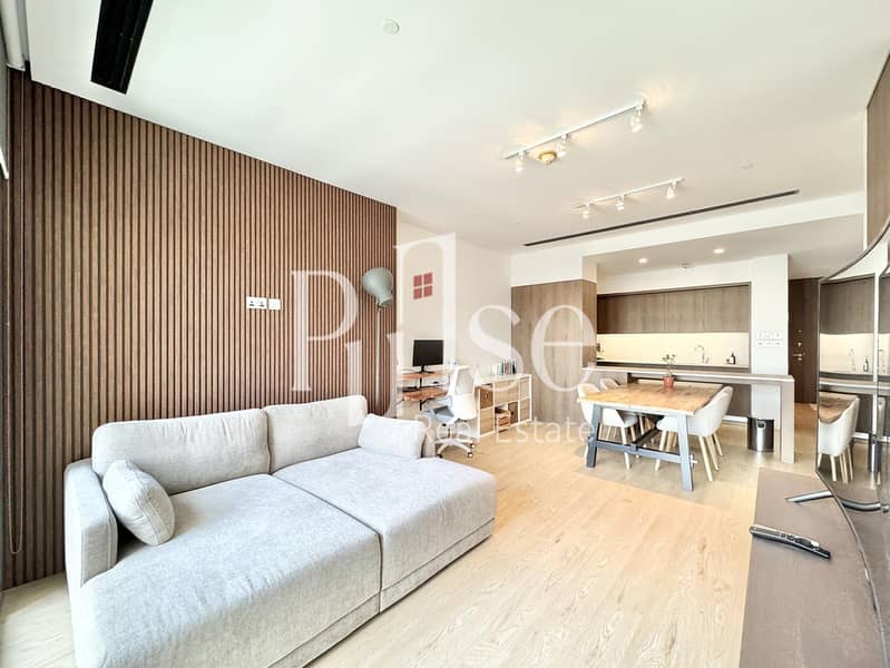 Upgraded 1BR | Unfurnished | DIFC and Sea Views