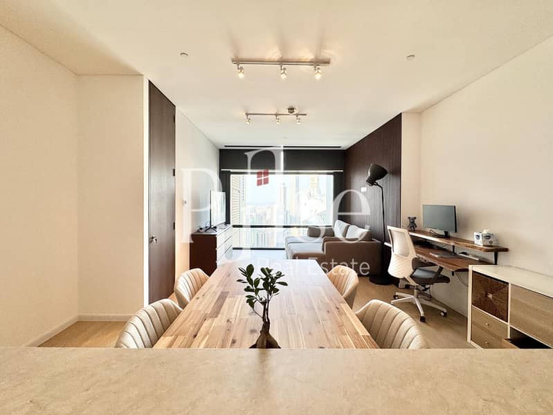 Upgraded 1BR | Unfurnished | DIFC and Sea Views - Image 8