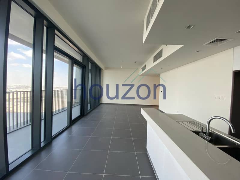 Luxurious 3BR | High Floor | Sea + Burj View