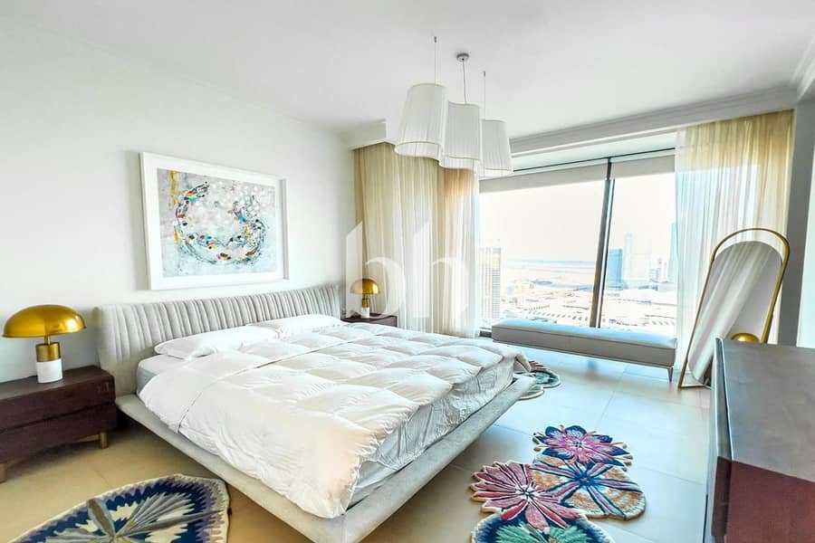 High Floor | Burj View | Furnished and Spacious