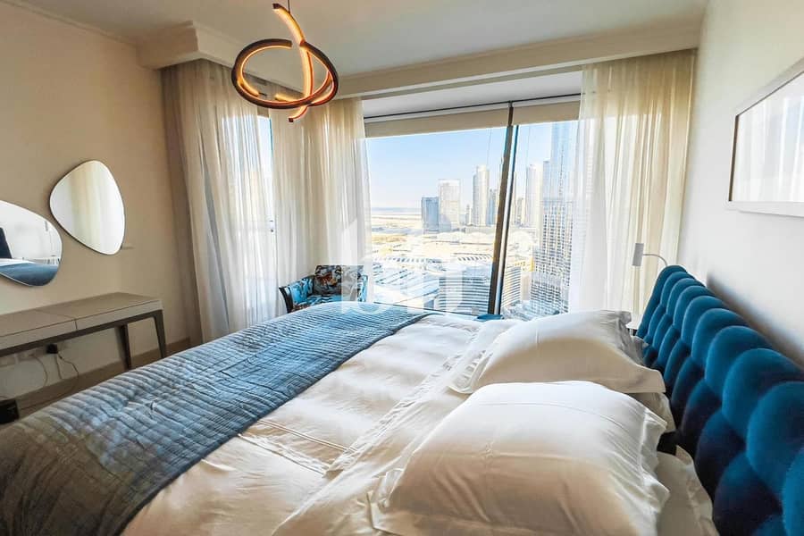 High Floor | Burj View | Furnished and Spacious