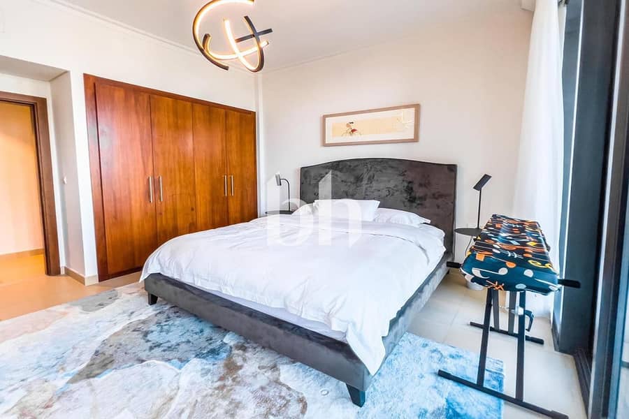 High Floor | Burj View | Furnished and Spacious