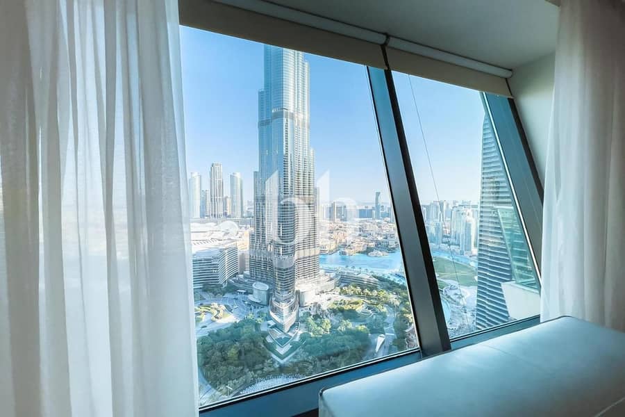 High Floor | Burj View | Furnished and Spacious - Image 8