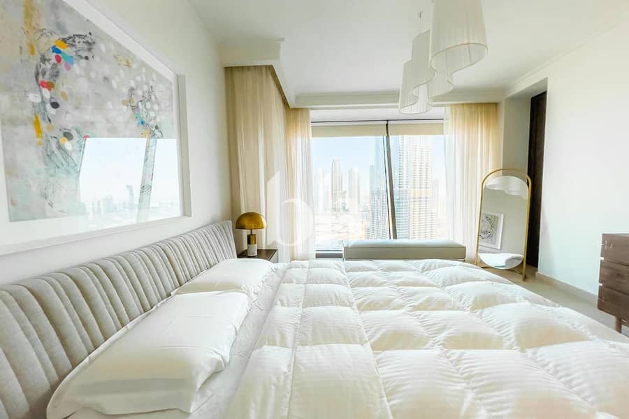 High Floor | Burj View | Furnished and Spacious - Image 10