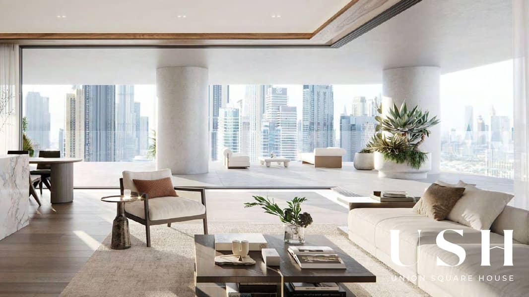 VELA South by OMNIYAT | Ultra-Luxury 5BR Penthouse | Iconic Marina & Burj Khalifa Views