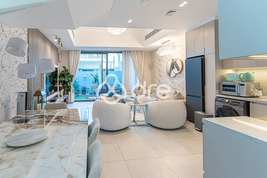 Luxurious Fully Furnished 2-Bedroom + Maid