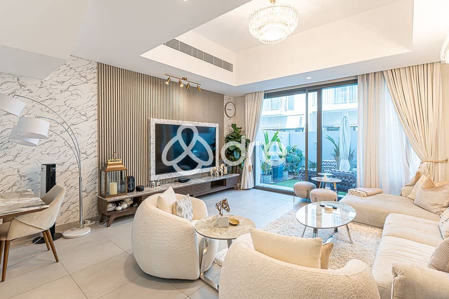 Luxurious Fully Furnished 2-Bedroom + Maid