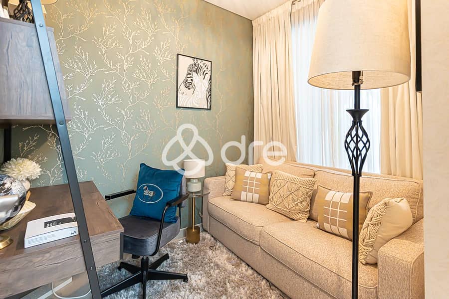 Luxurious Fully Furnished 2-Bedroom + Maid