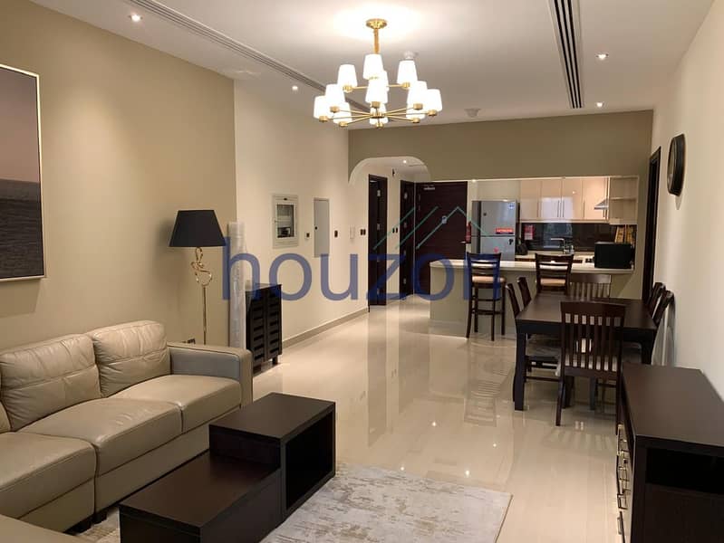 Modern + Spacious 2BR | Burj View | Furnished