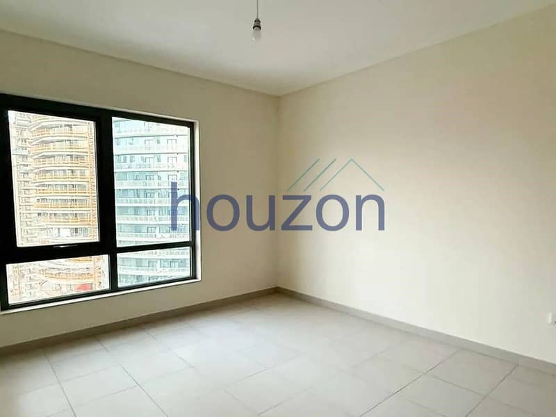 Spacious + Bright 3BR | Unfurnished | Burj View