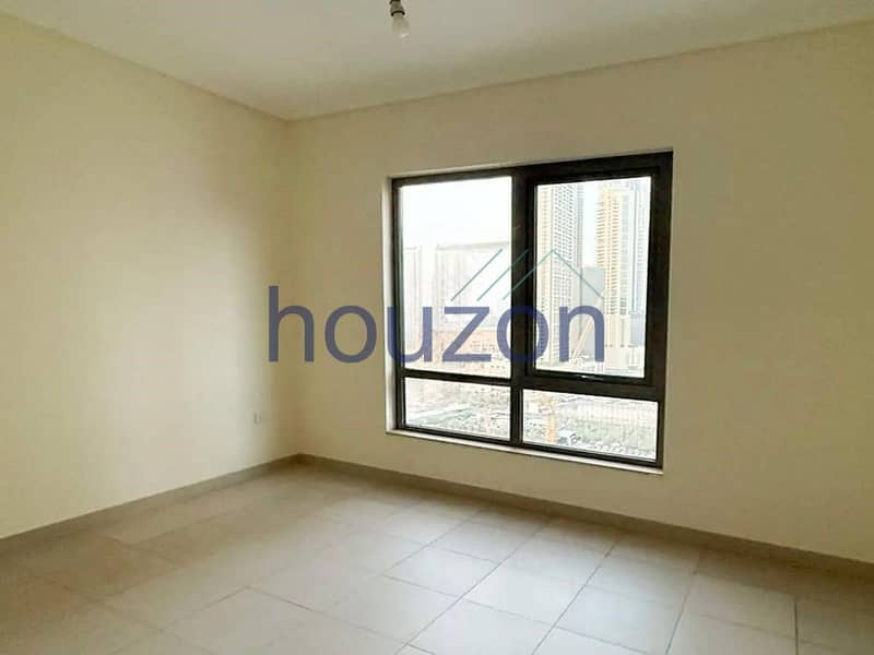 Spacious + Bright 3BR | Unfurnished | Burj View