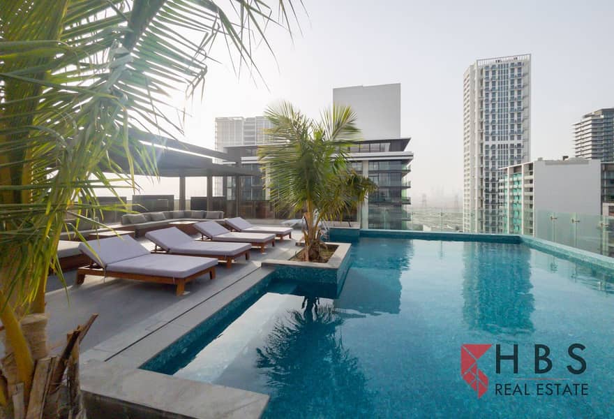 MODERN STUDIO | ROOFTOP POOL ACCESS | MARWA HEIGHTS - Image 17