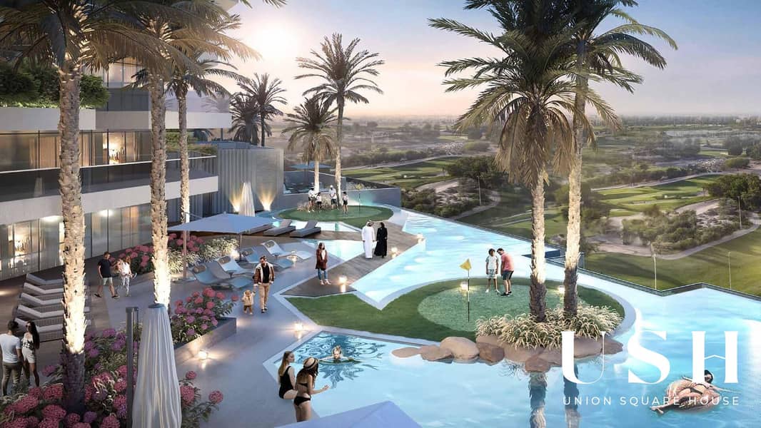 Luxury 2-Bedroom Apartment for Sale in Golf Greens 2, Damac Hills – Dubai