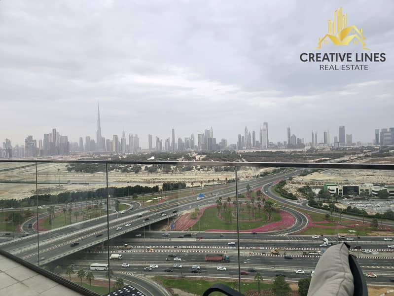 Burj Khalifa View || Premium Quality Furnished 1BHK ||