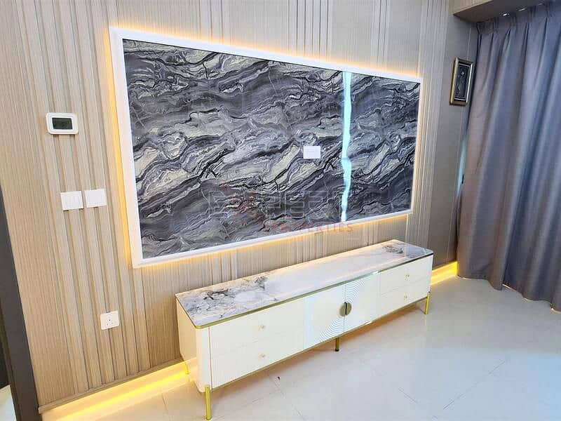 Fully Furnished |Elegant Waterfront Living | Modern 1BHK