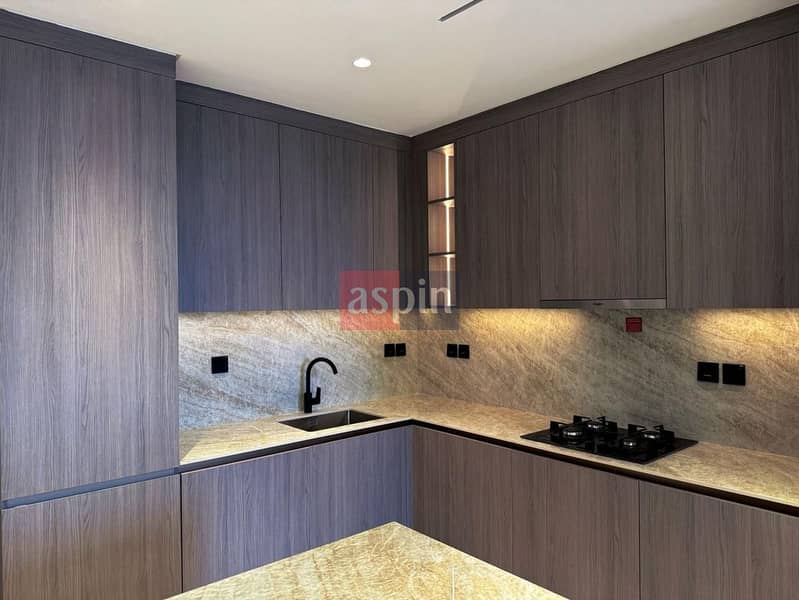 Brand New 1 BR | Fitted Kitchen | Pool View | With Study Area