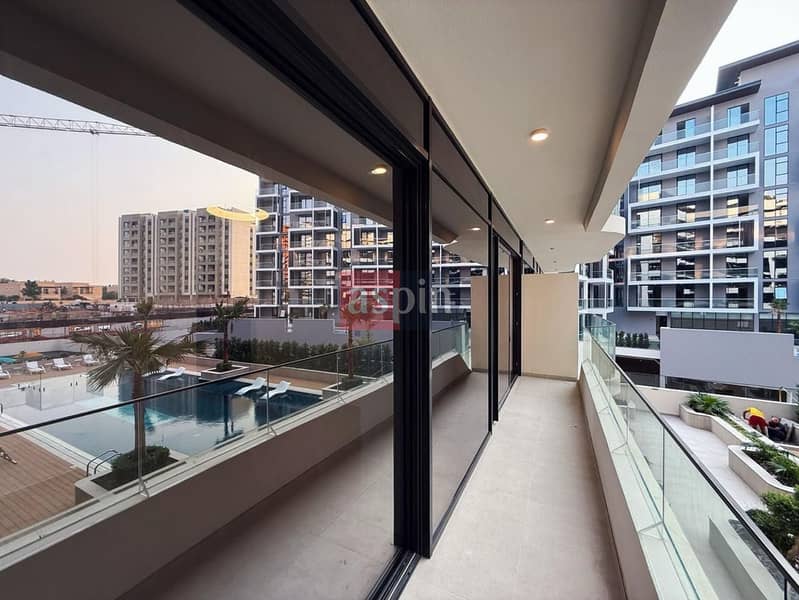 Brand New 1 BR | Fitted Kitchen | Pool View | With Study Area - Image 13