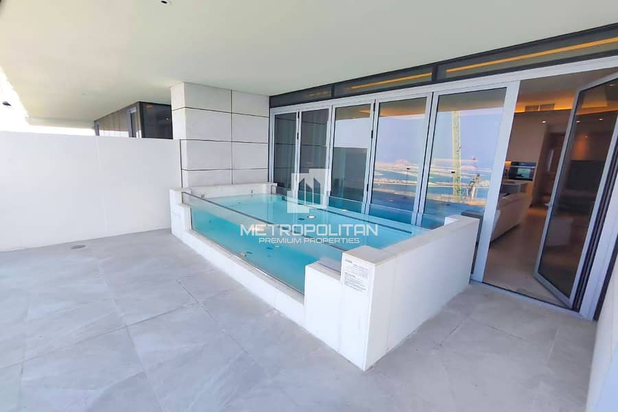 High Floor | Ain Dubai and Palm View | Furnished