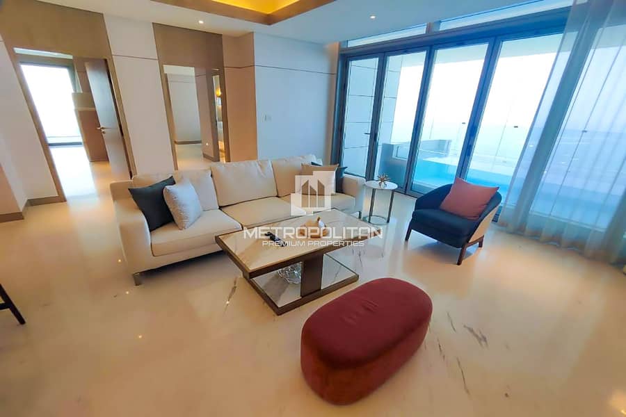 High Floor | Ain Dubai and Palm View | Furnished - Image 6
