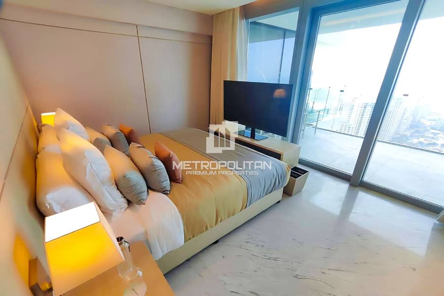 High Floor | Ain Dubai and Palm View | Furnished - Image 14