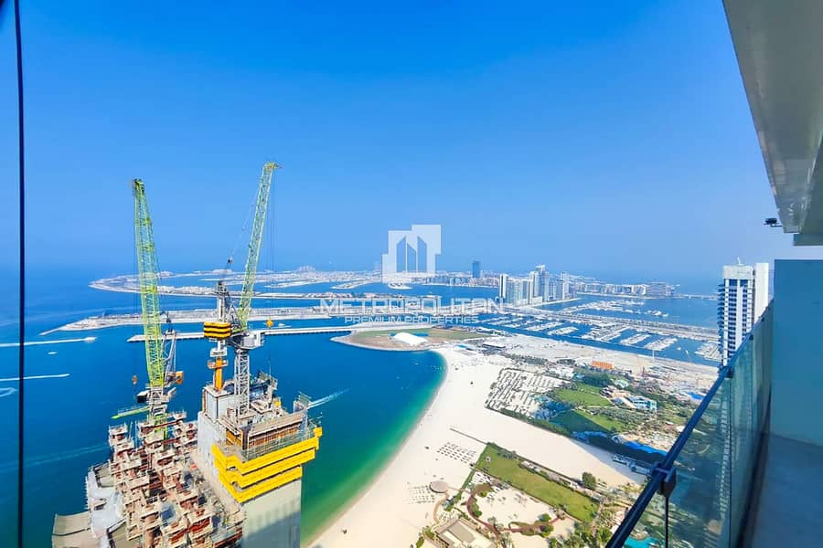 High Floor | Ain Dubai and Palm View | Furnished - Image 15