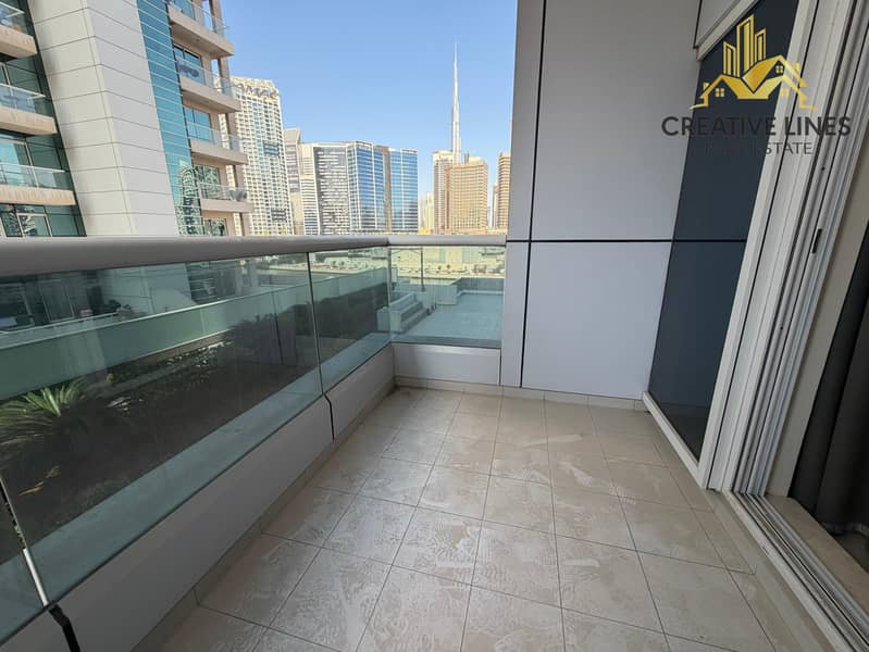 Luxury Furnished Studio | Huge Balcony | Full Burj Khalifa View - Image 9