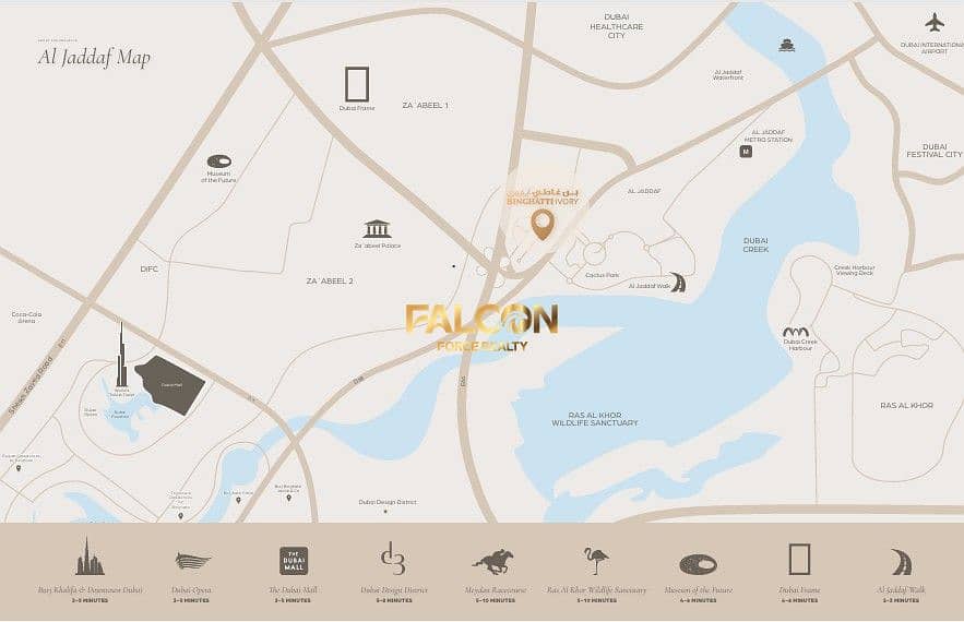 Luxury Apartments in Al Jaddaf, Dubai - Image 18