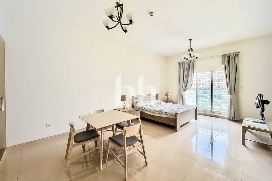 Furnished | Huge Studio | With Balcony And Parking