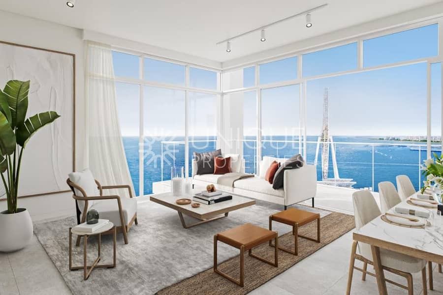 Above 40th floor | Full Sea and JBR Skyline view