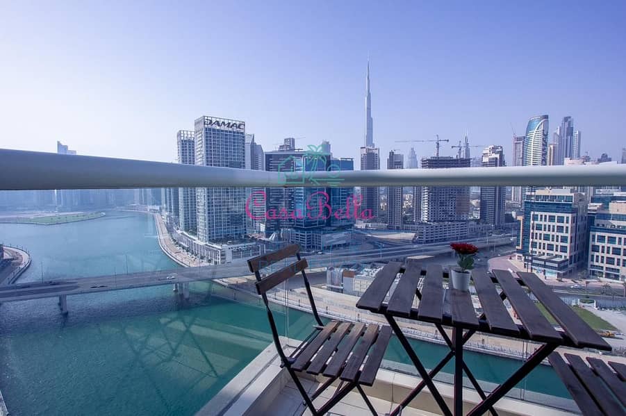 Luxury Living | Full Water and Burj View | High F - Image 9