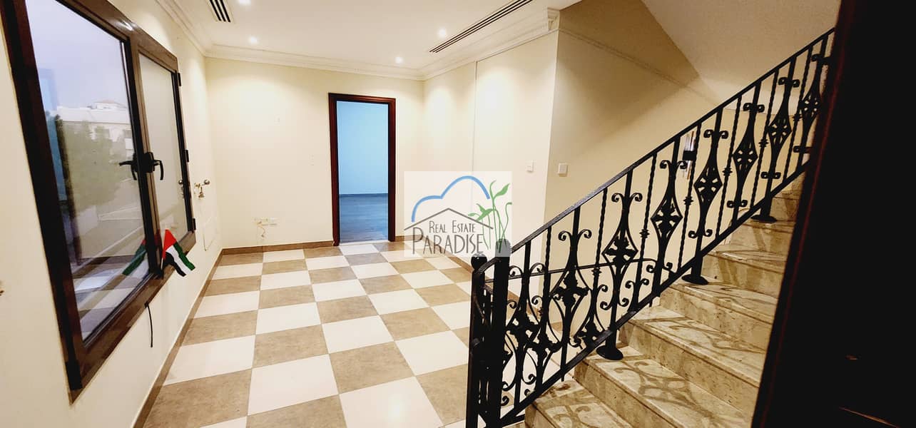 available semi independent 4 Bedroom all Master bedrooms/Maid Room/ Living & dinning/private back lawn swimming pool/4parking space/for rent in mirdif - Image 13