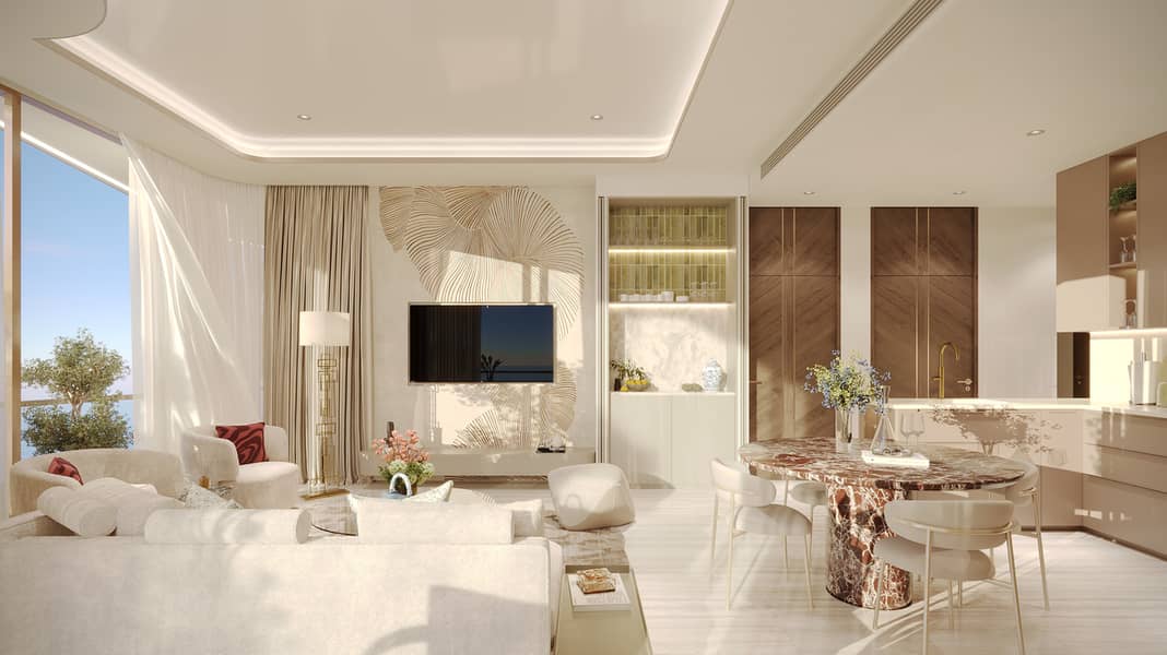 2BR | Partial Sea View | Resort & Community - Image 9