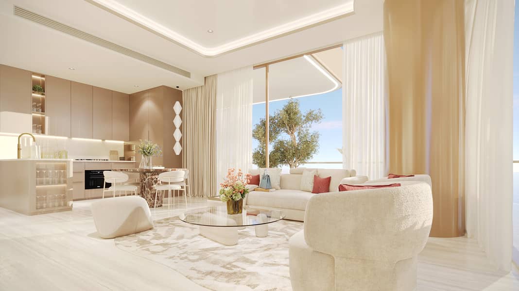 2BR | Partial Sea View | Resort & Community - Image 10