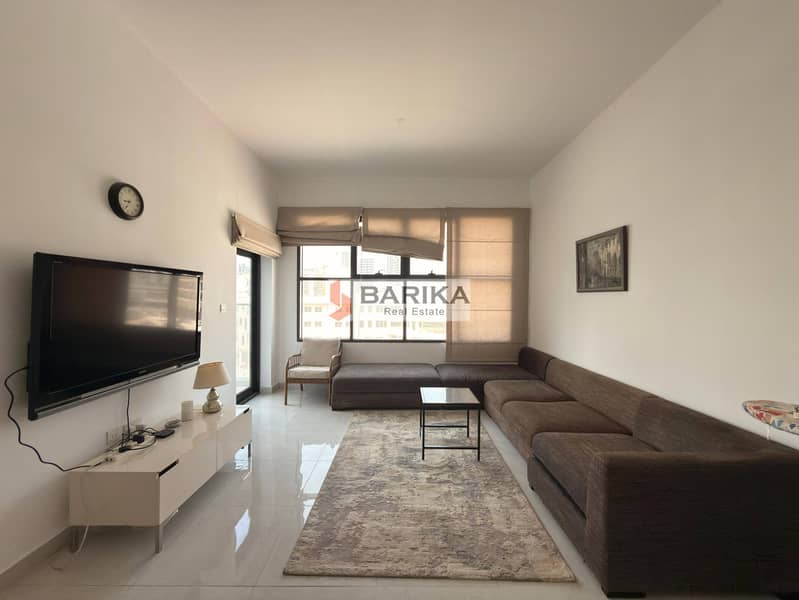 Modern Furnished 1-Bedroom Apartment | Building 88