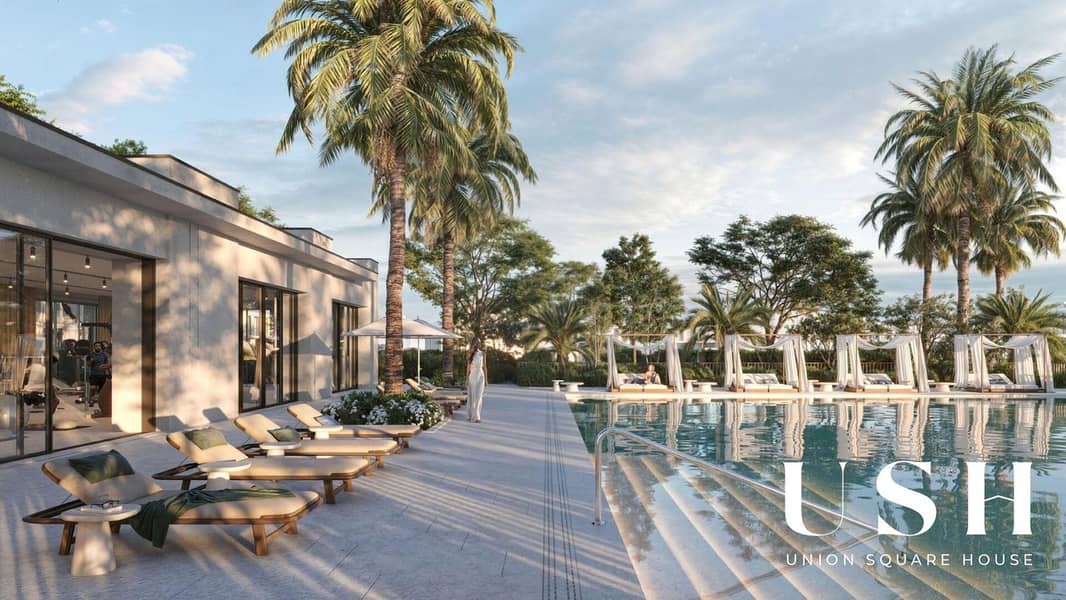 Genuine | Single Row | On The Pool and Park | Spacious Layout - Image 9