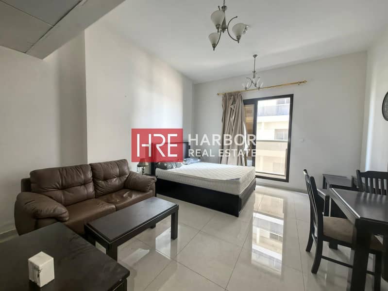 Fully Furnished Studio | With Balcony | Vacant