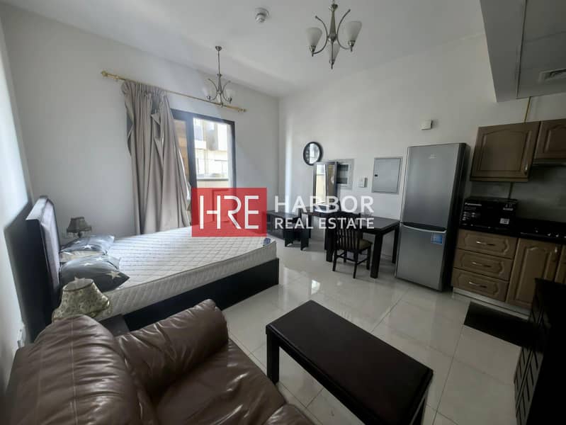 Fully Furnished Studio | With Balcony | Vacant