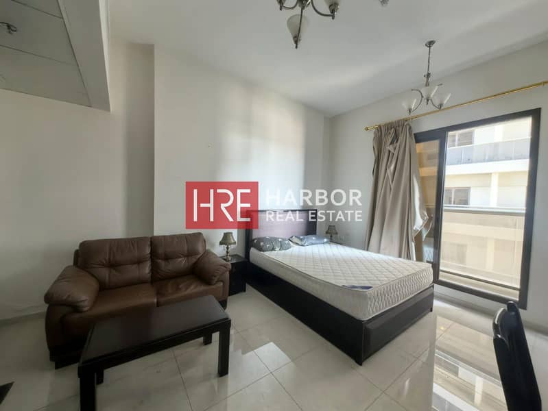 Fully Furnished Studio | With Balcony | Vacant