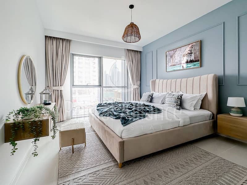 Fully Furnished | Marina View | Beach Access