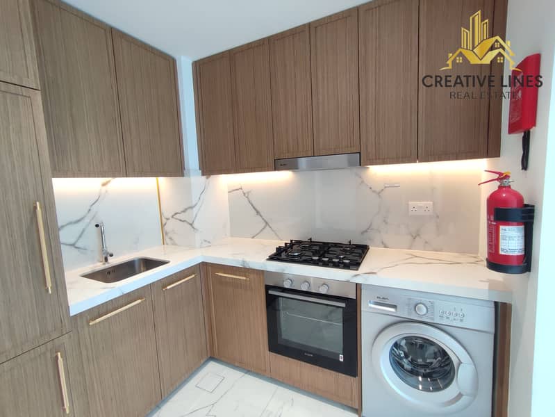Modern and Brand New 2-Bedroom For Rent in Azizi Riviera | Minutes from Downtown & Meydan | Chiller Free